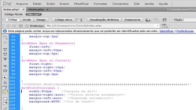 Site Completo PHP - Aula 4 Estilizando div Principal смотреть онлайн