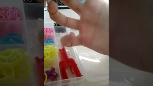 Браслет "Двойная косичка" из rainbow loom. смотреть онлайн