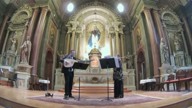 Bach and Weiss: Allegro from BWV 1025 played by the Caladrian Ensemble смотреть онлайн
