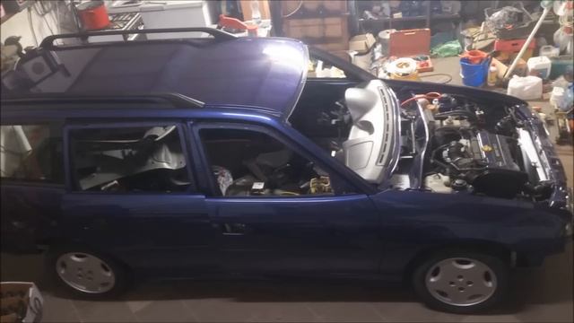 Opel Astra F Caravan 1.8 16V Tuning смотреть онлайн