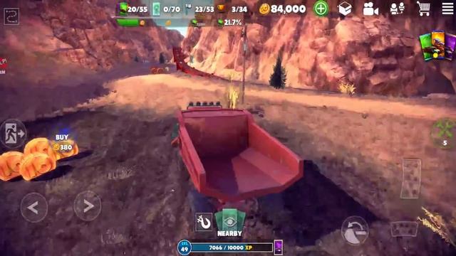 House And Garage Construction In Red Canyon Map | Off The Road OTR Open World Driving Gameplay HD смотреть онлайн
