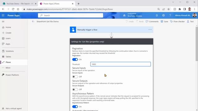 How to use Power Automate Get Files (Properties only) смотреть онлайн