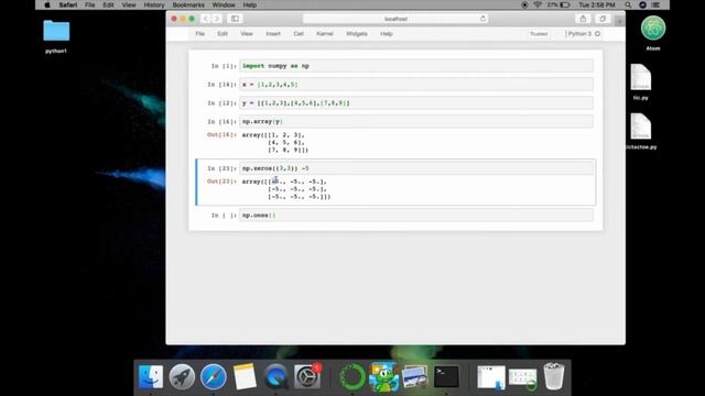 Python Module 12-1 : Numpy смотреть онлайн