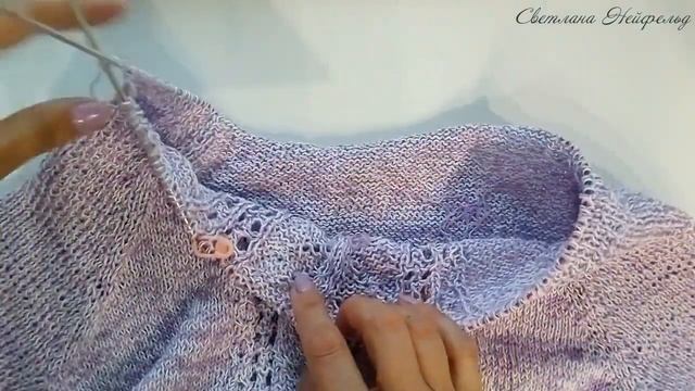 Как вязать реглан снизу  Росток  Нюансы