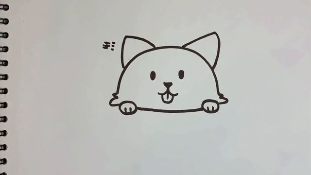 Как нарисовать милого щеночька / How To Draw A Cute Puppy?