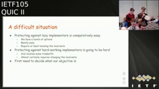 IETF105-QUIC-20190724-1000 смотреть онлайн