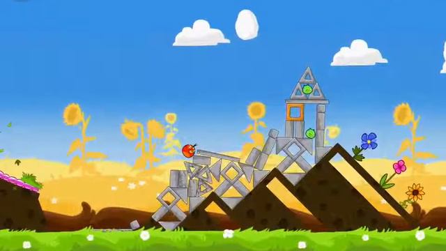 Angry Birds Seasons - Summer Pignic 1-18 3 stars level 1-18 walkthrough gameplay tutorial смотреть онлайн