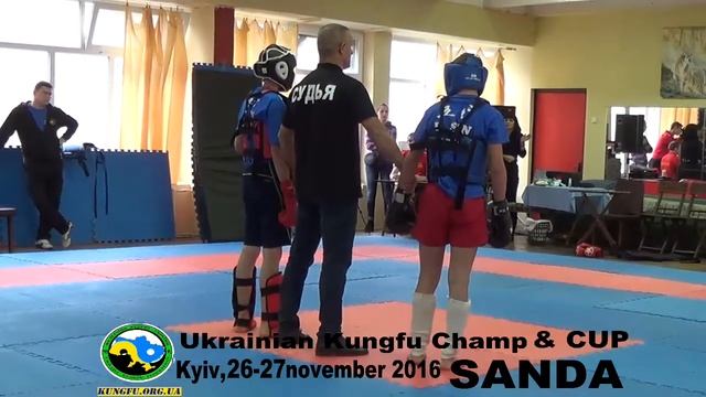 8_3 boy SANDA 26-27.11.2016 Youth Ukrainian Kungfu Champ. & Cup, Kyiv Kibalchicha 11B&KMDA смотреть онлайн