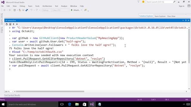 Introducing the Visual Studio 'C# REPL' смотреть онлайн