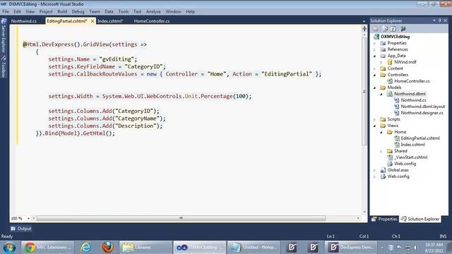 ASP.NET MVC GridView - Edit the GridView Using Inline, Popup or Custom Template Edit Forms смотреть онлайн