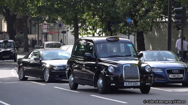 Fire Engines, Police And Ambulances Responding In London + Notting Hill Carnival