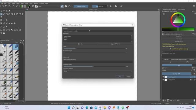 Krita Ai Edition (Stable Diffusion x Krita) смотреть онлайн