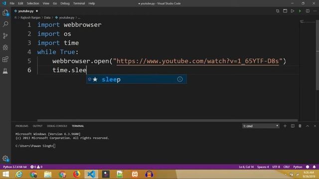 Increase the View of Youtube Video in Hindi | program python to increase the view || CODINGUNDA смотреть онлайн