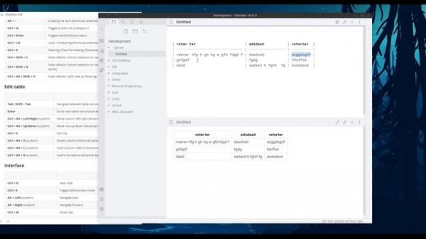 Курс по Obsidian (6/8): Как редактировать таблицы
