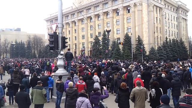 СОБЫТИЯ В ХАРЬКОВЕ 01 03 2014 КАК ЭТО БЫЛО Ч 10 смотреть онлайн