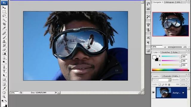 Уроки Adobe Photoshop CS3 - урок 2 - Изменение рамера, подавление эффекта красных глаз смотреть онлайн