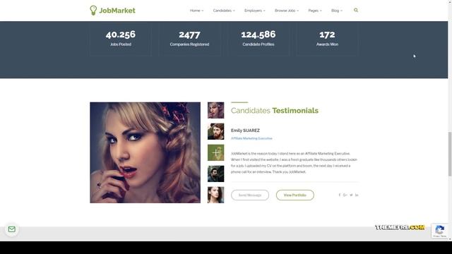 Mitake - Job Multipurpose WordPress Theme 15 recruiting смотреть онлайн