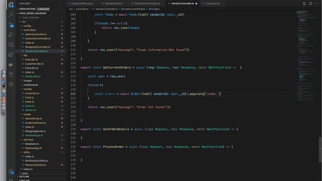 Online Food Order App Backend: Episode 7 смотреть онлайн