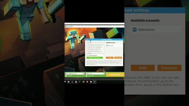 How to switch to official minecraft's skin system in Tlauncher смотреть онлайн