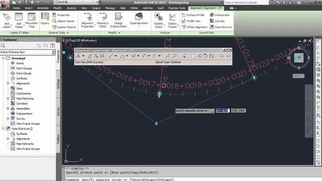 Civil 3D - 2012 - Alignment Geometry and Design Criteria смотреть онлайн