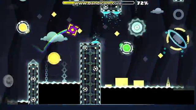 Geometry Dash - Acceleron by Ferdefunky (3 coins) (Easy Demon) смотреть онлайн
