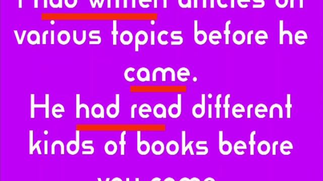 Past Perfect Tense. SSC-CGL, IBPS,BSRB,All competetive exams including board exams. смотреть онлайн