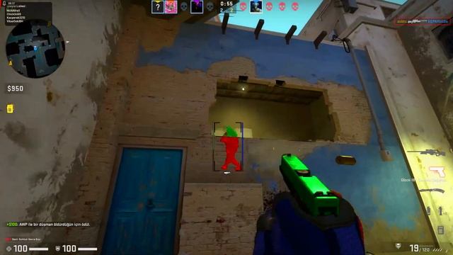 FACEİT'TE HİLE AÇTIM ! | CSGO HİLELİ REKABETÇİ | CS GO HİLE смотреть онлайн