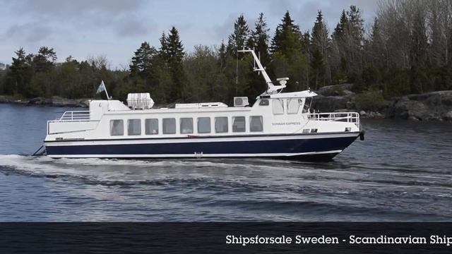 Shipsforsale Sweden, Sunnan Express for sale. passagerarfartyg. Volvo Penta D9. Sold. смотреть онлайн
