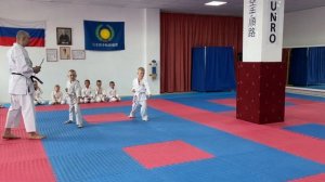 Экзамен 10-9 Кю в группе «Малыши» 29.05.2022