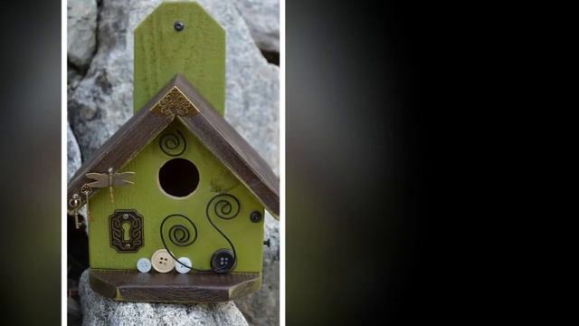 СКВОРЕЧНИКИ для птиц ПТИЧЬИ ДОМИКИ невероятной красоты для украшения сада и дачи смотреть онлайн