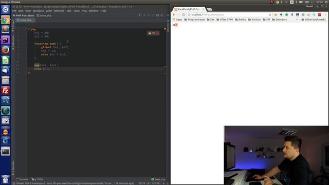 PHP Tutorial For Beginners: PHP Functions смотреть онлайн