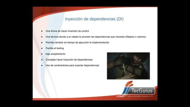 ¿Qué es inversión de control loC? frameworks java смотреть онлайн
