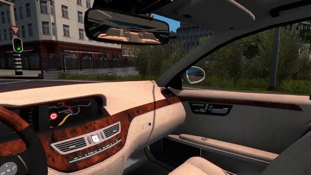 Mercedes-Benz S350 - Euro Truck Simulator 2 смотреть онлайн