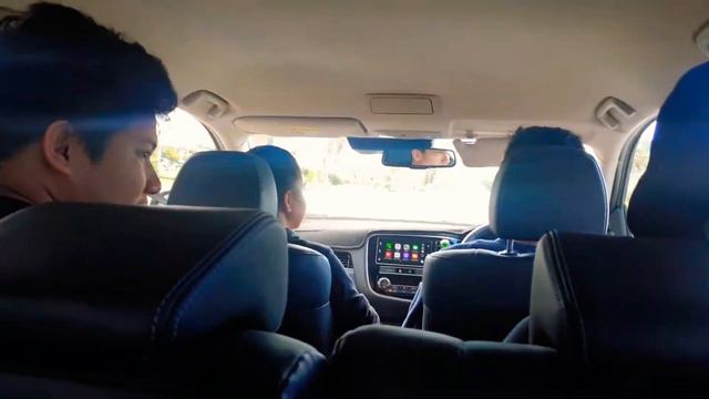 Mitsubishi Outlander LS 2019 Backseat View (7 seater) смотреть онлайн