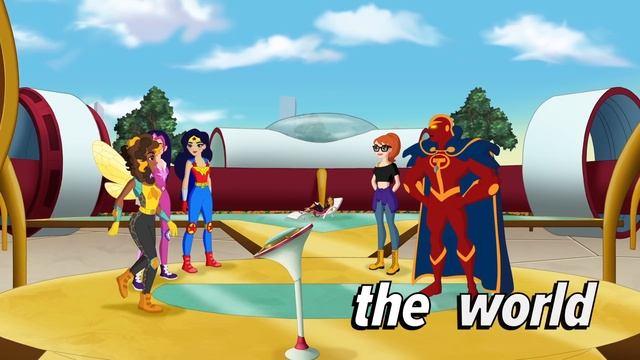 Get Your Cape On Lyric Video | DC Super Hero Girls смотреть онлайн