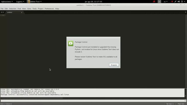 Como Instalar Sublime Text 3 + Package Control + Tema / Kali linux 2..0 смотреть онлайн