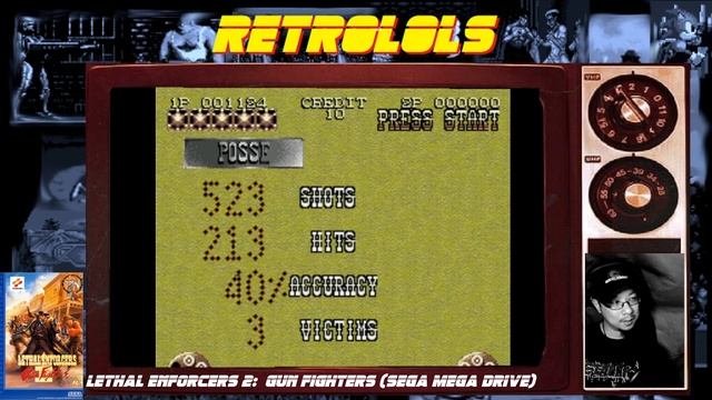 RetroLOLs - Lethal Enforcers | Lethal Enforcers 2: Gun Fighters (Sega MegaDrive/Genesis] смотреть онлайн