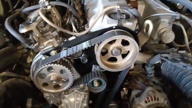 Nissan Patrol RD28 Engine Timing Mark смотреть онлайн