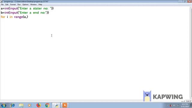 Program to print n numbers in python || negitive to positive numbers print using for loop смотреть онлайн