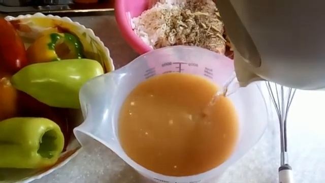 Вкуснейший домашний фаршированный перец, с добавлением грибов! смотреть онлайн