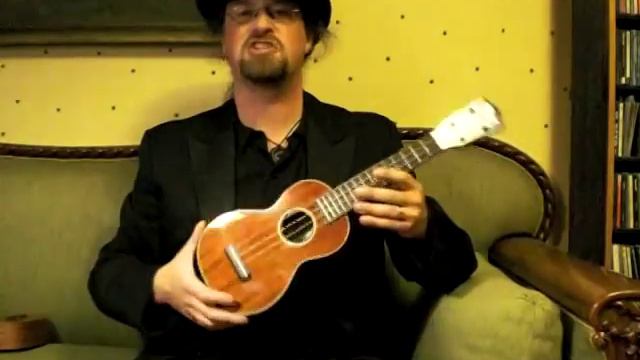 3 ukuleles and one clumsy player: "Visa vid midsommartid" смотреть онлайн