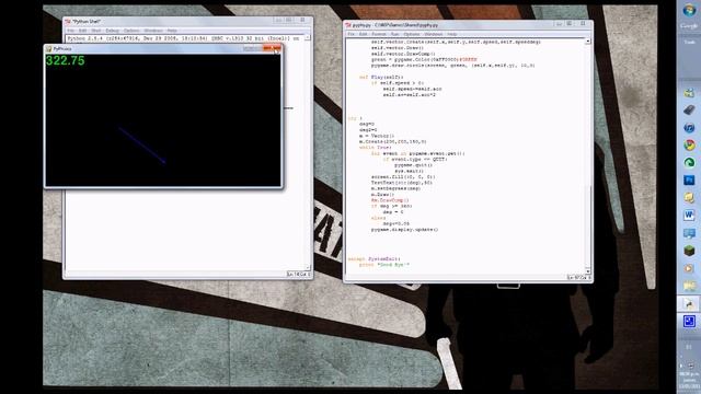 Vector Components Python & Pygame смотреть онлайн