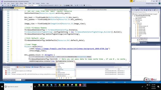 Xamarin Android Tutorial - Real time update your app resources with Remote Config смотреть онлайн