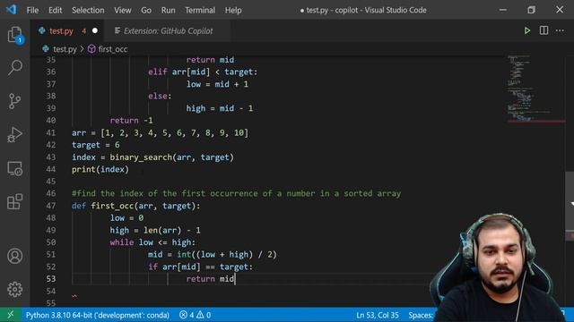 First Time Using Github Copilot- How To Do Coding Using 1 Finger????? смотреть онлайн