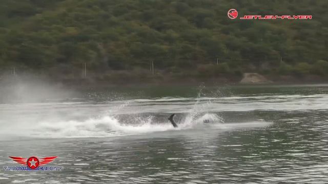 Армия спорта - возможности летающего ранца  Jetlev-Flyer