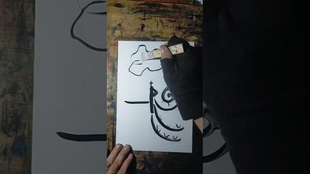 SOLEÁ-Live Painting&Músic Flamenco (Falseta de Edgar Vilá) смотреть онлайн