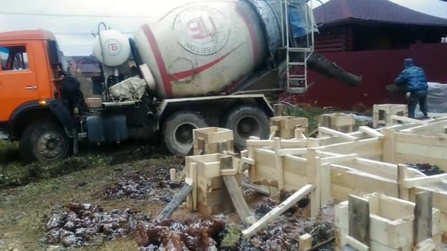 Заливка бетона смотреть онлайн