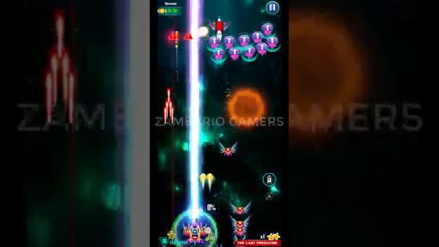 Galaxy Attack Alien Shooter The Last Predator Event | Level 12 | Boss Insectera | Zambario Gamers смотреть онлайн