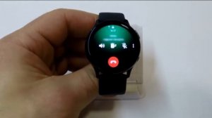 Ответ на вызов в Samsung Watch