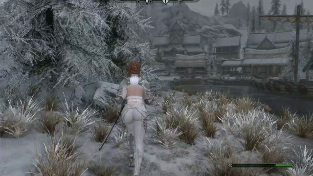 Skyrim Immersive and Realism Ice Queen Gameplay | 100+ mods Installed смотреть онлайн